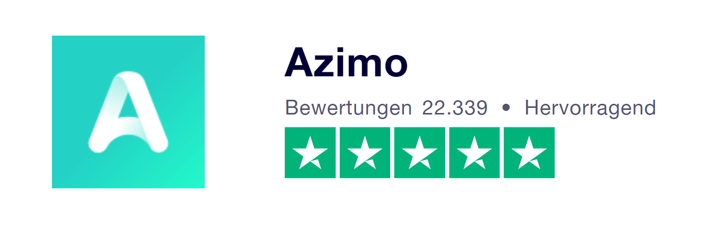 Azimo Erfahrungen bei Trustpilot